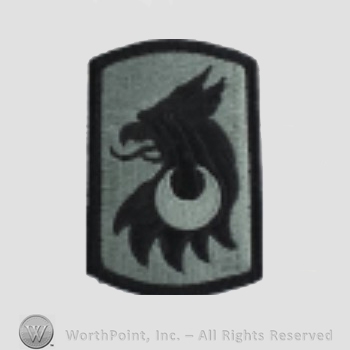 US Army Shoulder Sleeve Insignia: 209th Field Artillery Brigade.