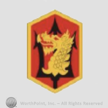 US Army Shoulder Sleeve Insignia: 631st Field Artillery Brigade.