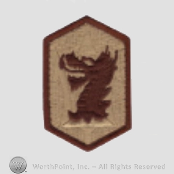 US Army Shoulder Sleeve Insignia: 631st Field Artillery Brigade.