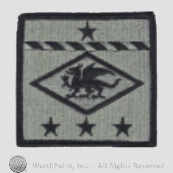 US Army Shoulder Sleeve Insignia: 13rd Finance Group.