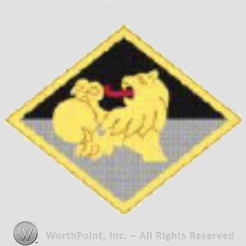 US Army Shoulder Sleeve Insignia: 266th Finance Command.