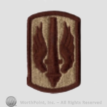 US Army Shoulder Sleeve Insignia: 18th Fires Brigade.