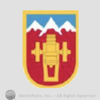 US Army Shoulder Sleeve Insignia: 169th Fires Brigade.