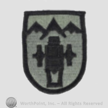 US Army Shoulder Sleeve Insignia: 169th Fires Brigade.