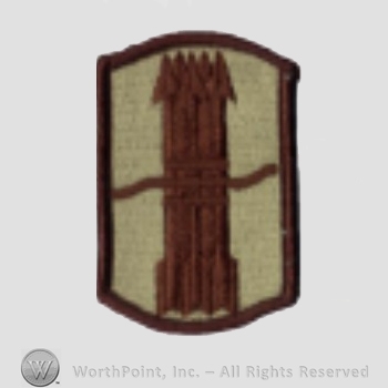 US Army Shoulder Sleeve Insignia: 197th Fires Brigade.