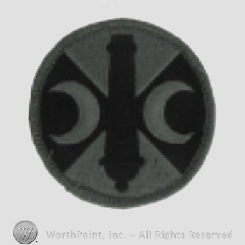 US Army Shoulder Sleeve Insignia: 210th Fires Brigade.