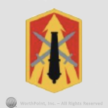 US Army Shoulder Sleeve Insignia: 214th Fires Brigade.