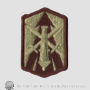 US Army Shoulder Sleeve Insignia: 214th Fires Brigade.