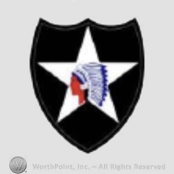 US Army Shoulder Sleeve Insignia: 2nd Infantry Divission.