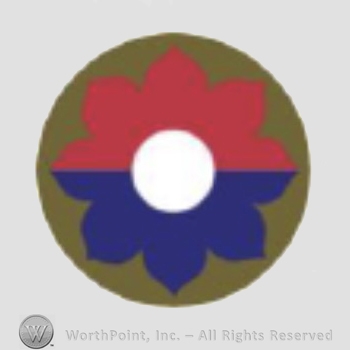 US Army Shoulder Sleeve Insignia: 9th Infantry Divission.