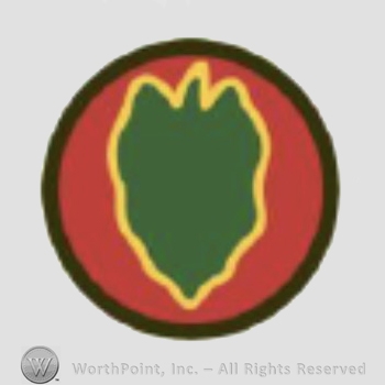 US Army Shoulder Sleeve Insignia: 24th Infantry Divission.