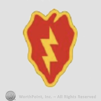 US Army Shoulder Sleeve Insignia: 25th Infantry Divission.