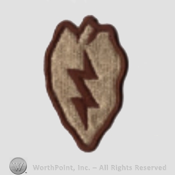 US Army Shoulder Sleeve Insignia: 25th Infantry Divission.