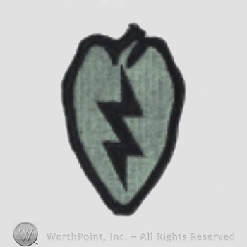 US Army Shoulder Sleeve Insignia: 25th Infantry Divission.