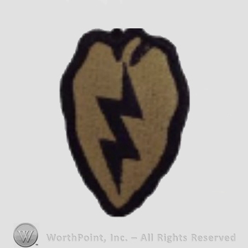 US Army Shoulder Sleeve Insignia: 25th Infantry Divission.