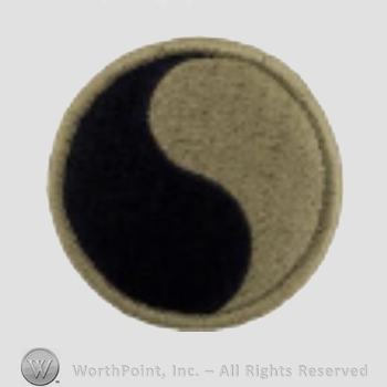 US Army Shoulder Sleeve Insignia: 29th Infantry Divission.
