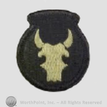 US Army Shoulder Sleeve Insignia: 34th Infantry Divission.