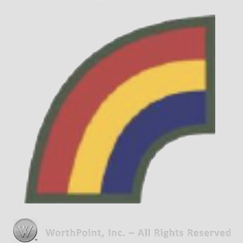 US Army Shoulder Sleeve Insignia: 42nd Infantry Divission.