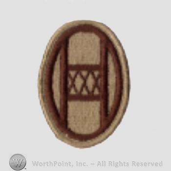 US Army Shoulder Sleeve Insignia: 30th Infantry Brigade Combat Team.