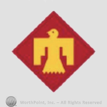 US Army Shoulder Sleeve Insignia: 45th Infantry Brigade Combat Team.