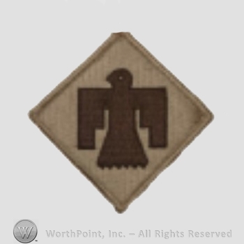 US Army Shoulder Sleeve Insignia: 45th Infantry Brigade Combat Team.