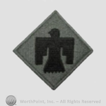 US Army Shoulder Sleeve Insignia: 45th Infantry Brigade Combat Team.
