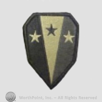 US Army Shoulder Sleeve Insignia:  50th Infantry Brigade Combat Team.