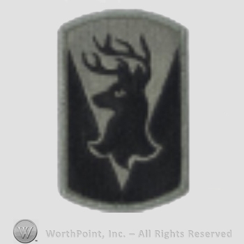 US Army Shoulder Sleeve Insignia: 86th Infantry Brigade Combat Team.