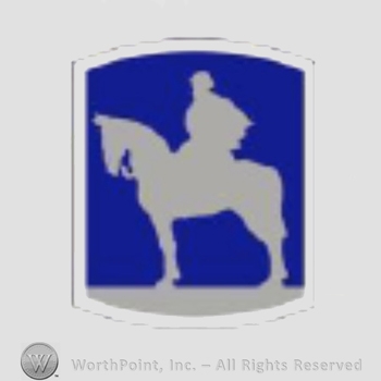 US Army Shoulder Sleeve Insignia: 116th Infantry Brigade Combat Team.