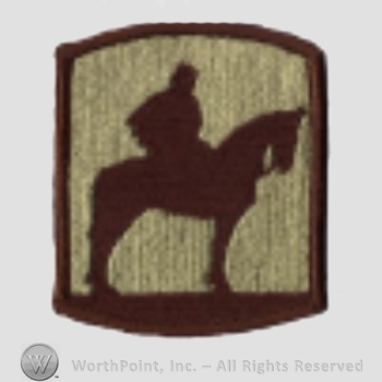 US Army Shoulder Sleeve Insignia: 116th Infantry Brigade Combat Team.