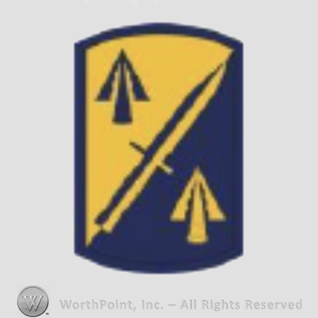 US Army Shoulder Sleeve Insignia: 158th Infantry Brigade.