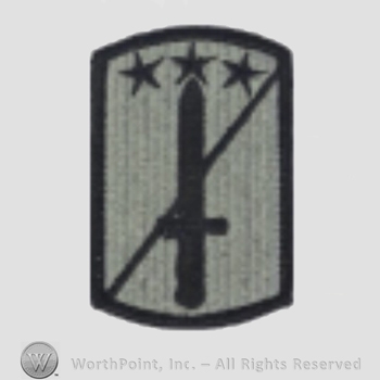 US Army Shoulder Sleeve Insignia: 170th Infantry Brigade.