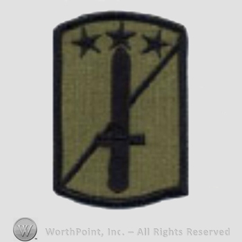 US Army Shoulder Sleeve Insignia: 170th Infantry Brigade.
