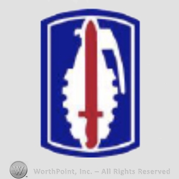 US Army Shoulder Sleeve Insignia: 191st Infantry Brigade.