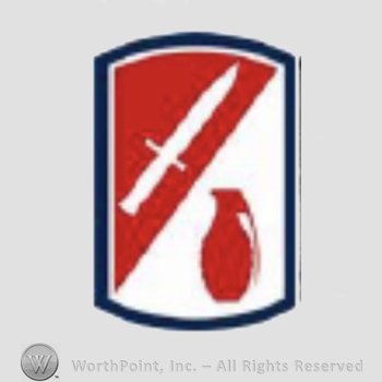 US Army Shoulder Sleeve Insignia: 192nd Infantry Brigade.