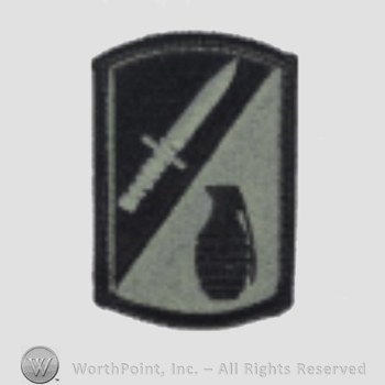 US Army Shoulder Sleeve Insignia: 192nd Infantry Brigade.
