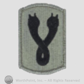 US Army Shoulder Sleeve Insignia: 196th Infantry Brigade.
