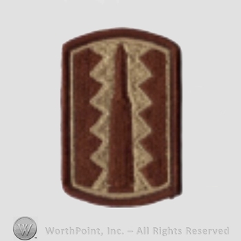 US Army Shoulder Sleeve Insignia: 197th Infantry Brigade.