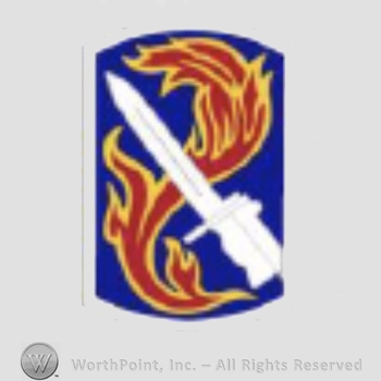 US Army Shoulder Sleeve Insignia: 198th Infantry Brigade.