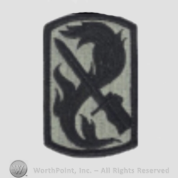 US Army Shoulder Sleeve Insignia: 198th Infantry Brigade.
