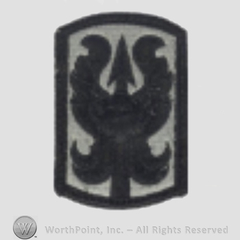 US Army Shoulder Sleeve Insignia: 199th Infantry Brigade.