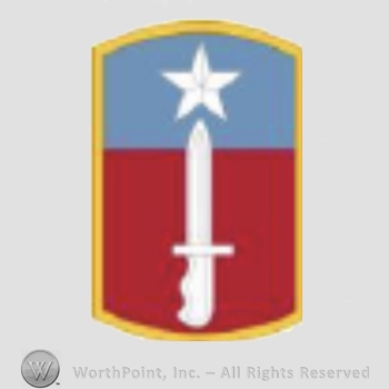 US Army Shoulder Sleeve Insignia: 205th Infantry Brigade.