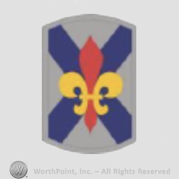 US Army Shoulder Sleeve Insignia: 256th Infantry Brigade Comnat Team.