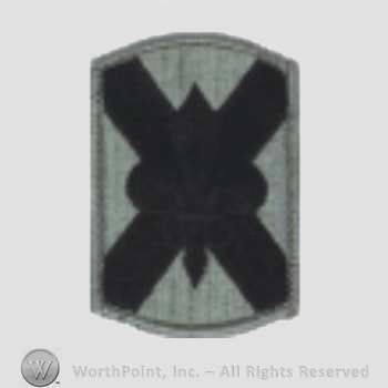 US Army Shoulder Sleeve Insignia: 256th Infantry Brigade Comnat Team.
