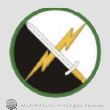 US Army Shoulder Sleeve Insignia: 1st Information Operations Command.