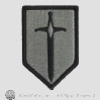 US Army Shoulder Sleeve Insignia: 1st Maneuver Enhancement Brigade.