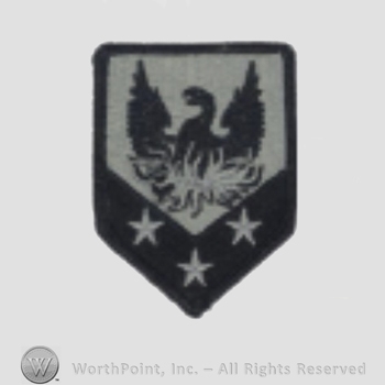 US Army Shoulder Sleeve Insignia: 110th Maneuver Enhancement Brigade.