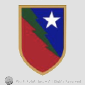 US Army Shoulder Sleeve Insignia: 136th Maneuver Enhancement Brigade.