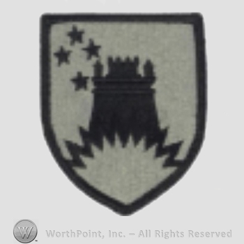 US Army Shoulder Sleeve Insignia: 141th Maneuver Enhancement Brigade.