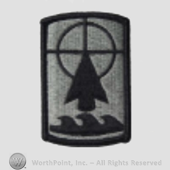 US Army Shoulder Sleeve Insignia: 157th Maneuver Enhancement Brigade.